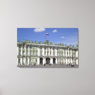 Lienzo El Palacio de Invierno, San Petersburgo, Rusia (RF