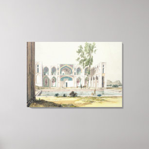 Lienzo El palacio del Tchar-Bolso en Isfahán, Persia,