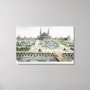 Lienzo El Palais du Trocadero