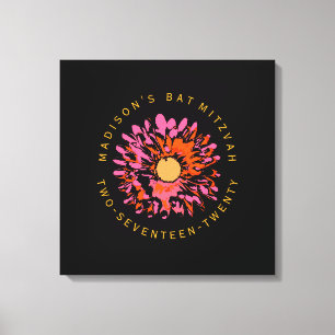 Lienzo El palo TAN BONITO Mitzvah firma adentro al