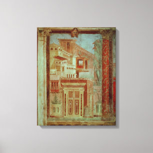 Lienzo El panel del Cubiculum del dormitorio del