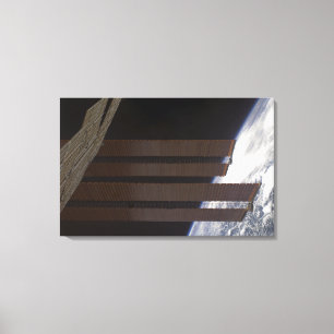 Lienzo El panel internacional del arsenal solar de la