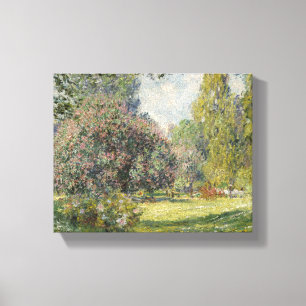 Lienzo El Parque Monceau - Claude Monet