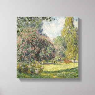 Lienzo El Parque Monceau - Claude Monet