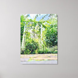 Lienzo El Pasaje del Jardín