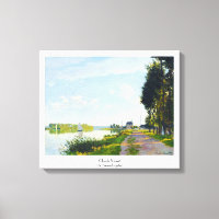 El paseo marítimo de Argenteuil Claude Monet