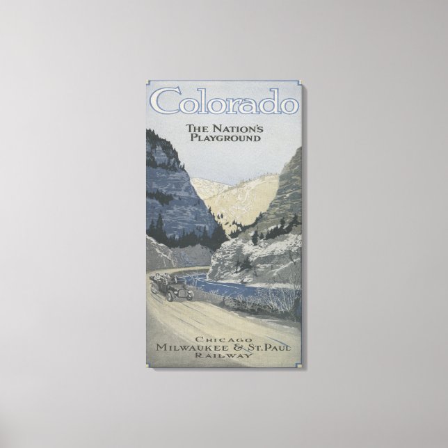 Lienzo El patio de recreo de la nación (Anverso)