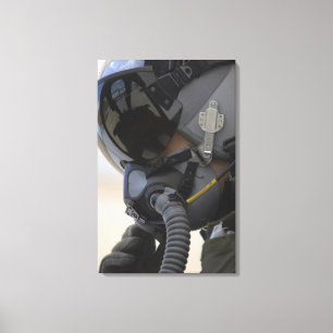 Lienzo El piloto se sienta en su perno A-10 II