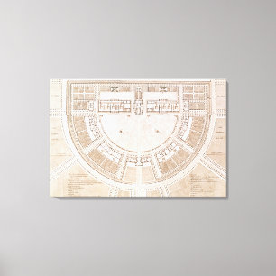 Lienzo El plan general de la sal trabaja en 'city ideal