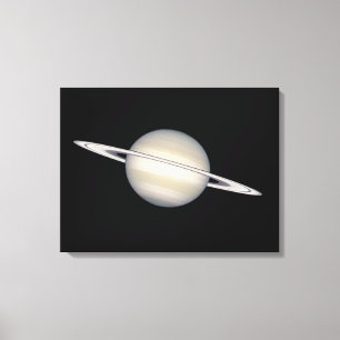 Lienzo El planeta Saturn