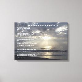 LIENZO EL POEMA DE LA CANCIÓN DE LOS OCÉANOS