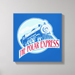 Lienzo El Polar Express Tarjeta de tren