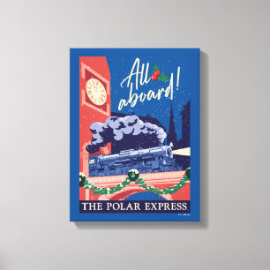 Lienzo El Polar Express - ¡Todos a bordo!