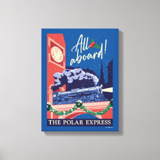 Lienzo El Polar Express - ¡Todos a bordo!