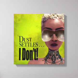 Lienzo El polvo se asienta y no afirmo