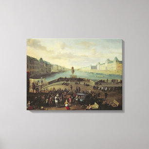 Lienzo El Pont Neuf, París, 1665-69