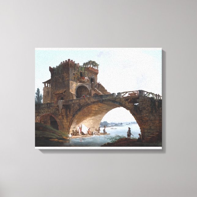 Lienzo El Ponte Salario (Anverso)