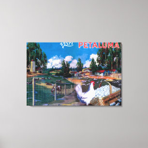 Lienzo El Poster de la cesta de huevos del mundo