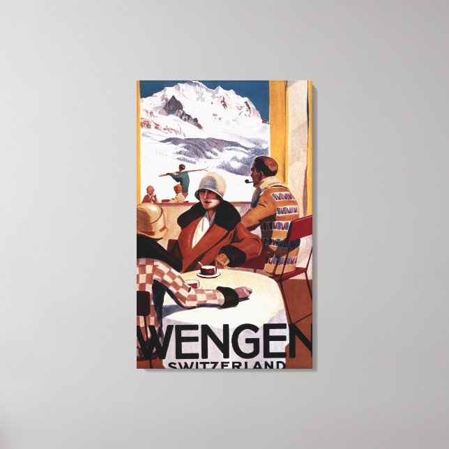 Lienzo El Poster promocional de Downhill Club (Anverso)