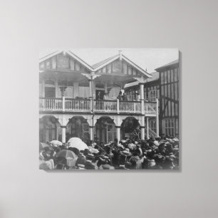 Lienzo El primer parque Races, 1903 de Phoenix