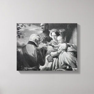 Lienzo El primero de mayo de 1851, grabado por Werner