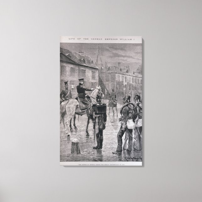 Lienzo El príncipe de Prusia (Anverso)