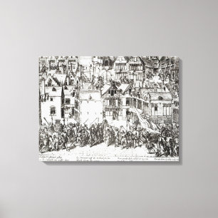 Lienzo El príncipe del naranja