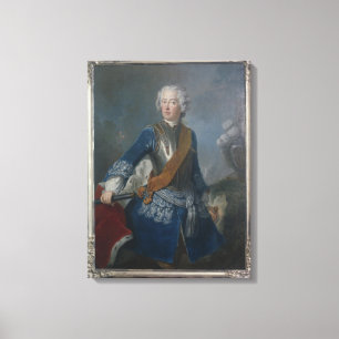 Lienzo El Príncipe heredero Frederick II, c.1736