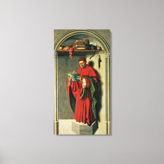 Lienzo El profeta Jeremías, 1443-45 (Anverso)