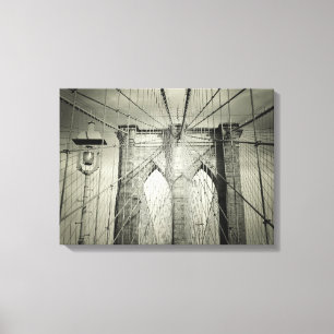 Lienzo El puente de Brooklyn