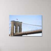 El puente de Brooklyn en la ciudad de Nueva York,