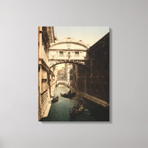 Lienzo El puente de los suspiros II, Venecia, Italia