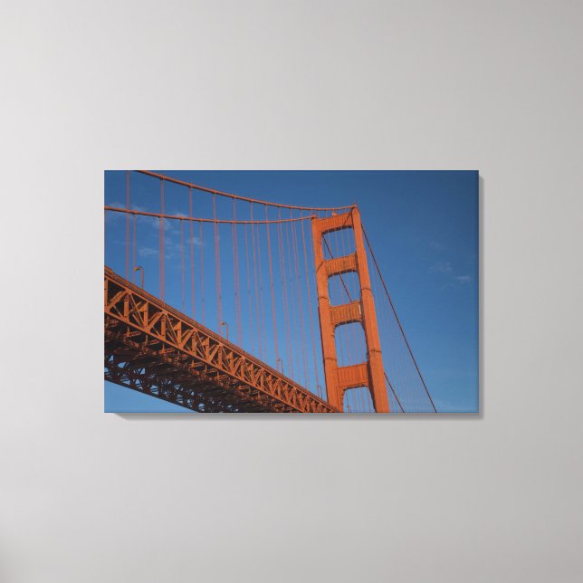 Lienzo El puente Golden Gate visto desde Fort Point (Anverso)