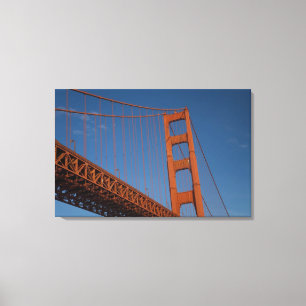 Lienzo El puente Golden Gate visto desde Fort Point