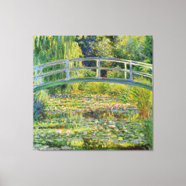 Lienzo El puente japonés - Claude Monet
