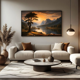 Lienzo El refugio de la serenidad (imagen expandida)