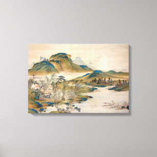 Lienzo El regreso de un funcionario retirado