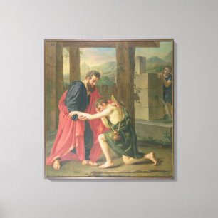 Lienzo El regreso del hijo pródigo, 1823 (petróleo en can