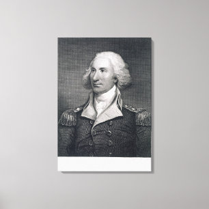 Lienzo El retrato de general importante Philip Schuyler,