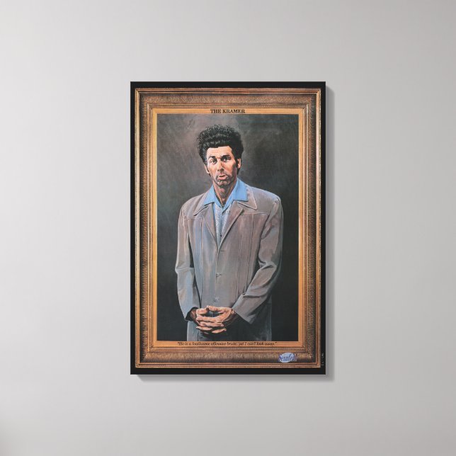 Lienzo El Retrato de Kramer (Anverso)