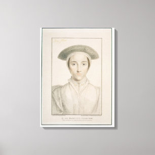 Lienzo El retrato de la reina Anne de Cleves (1515-57)