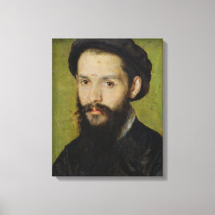 Lienzo El retrato supuso ser Marot clemente