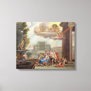 Lienzo El retrete de Venus, siglo XVIII