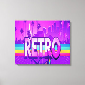 Lienzo El RETRO es mi cosa