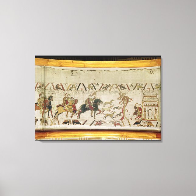 Lienzo El rey Eduardo el confesor (Anverso)