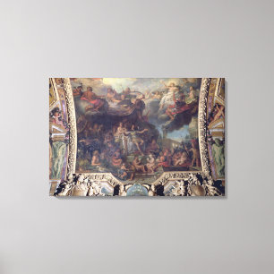 Lienzo El rey Luis XIV gobernante solo