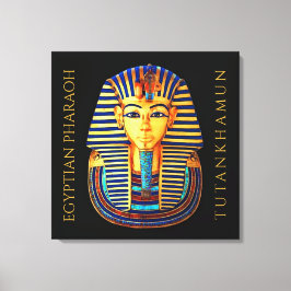 Lienzo El rey Tutankhamun, antiguo faraón egipcio