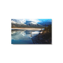 El río Athabasca en el Parque Nacional Jasper