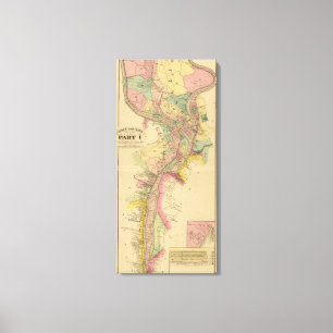 Lienzo El río Ohio y valle superiores