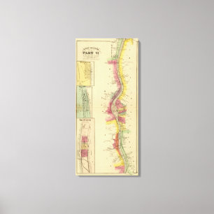 Lienzo El río Ohio y valle superiores 3